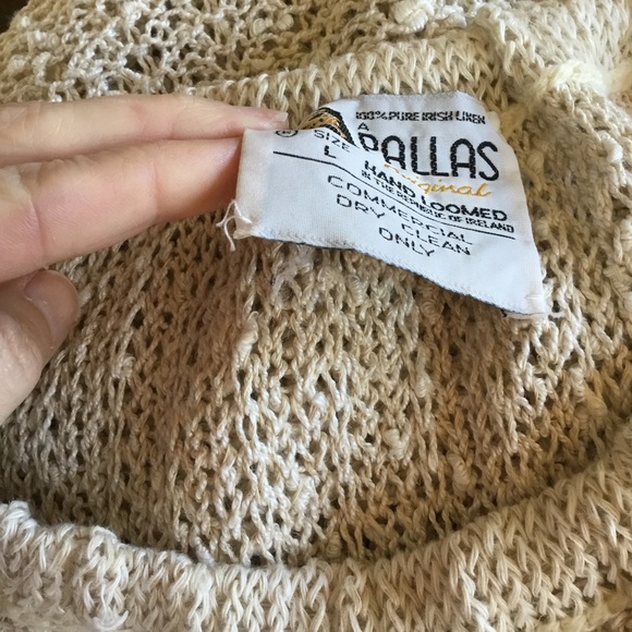 Vintage Pallas Original Irish Linen Hand Loomed Skirt - Picture 7 of 7
